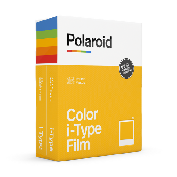 Color Polaroid i-Type Instant Film Double Pack Box - Angle