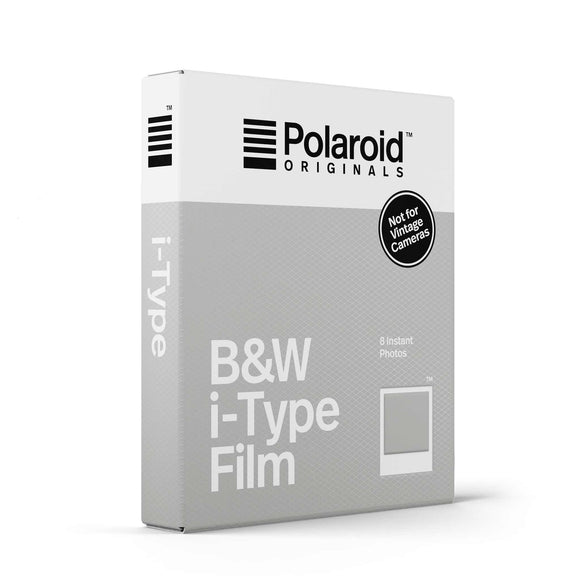 B&W Polaroid i-Type Instant Film Single Pack Box - Angle