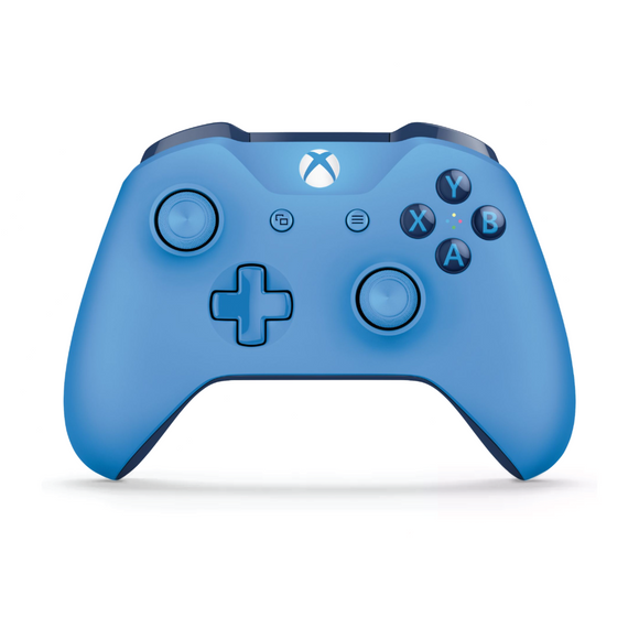 Blue Microsoft Wireless Controller for Xbox One - Front