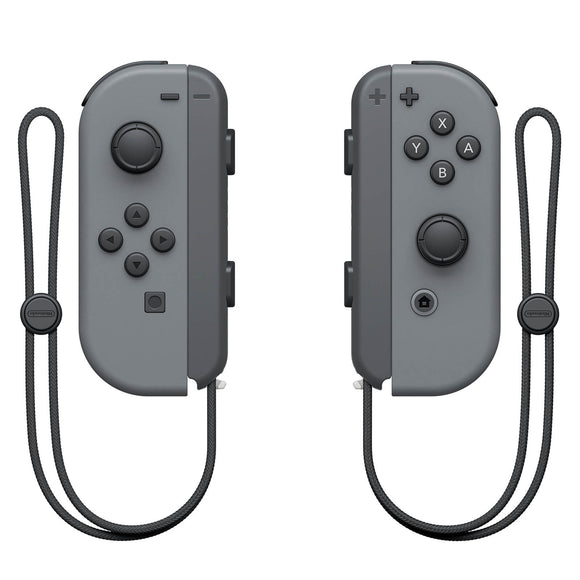 Gray Joy-Con (L/R) Wireless Controllers for Nintendo Switch - Front