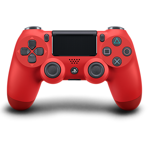 Magma Red Sony DualShock 4 Wireless Controller for PlayStation 4 - Front