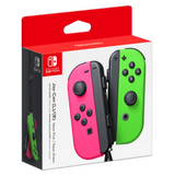 Neon Pink/Neon Green Joy-Con (L/R) Wireless Controllers for Nintendo Switch Box - Front