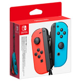 Neon Red/Neon Blue Joy-Con (L/R) Wireless Controllers for Nintendo Switch Box - Front