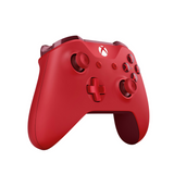 Red Microsoft Wireless Controller for Xbox One - Left Side