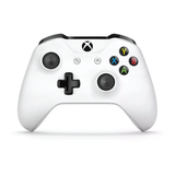 White Microsoft Wireless Controller for Xbox One - Front